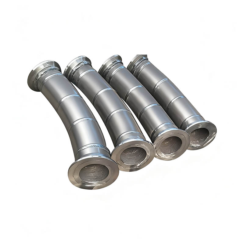 How do alloy cladding wear-resistant steel pipes resist the continuous erosion of slurry, ash, and particles?